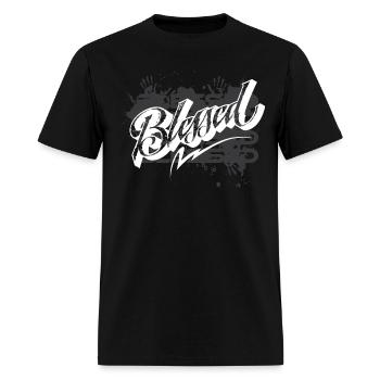 Blessed - Men's T-Shirt - black - Front - Jose (178cm)
