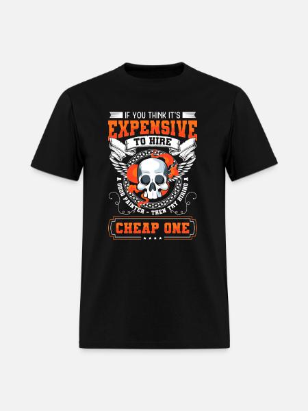 Painter Spray Can Craftsman - Men's T-Shirt - black