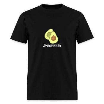 Avo Cuddle - Men's T-Shirt - black - Front - Jose (178cm)