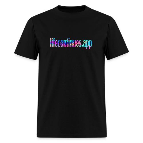 Lifecontinues.app1 - Men's T-Shirt
