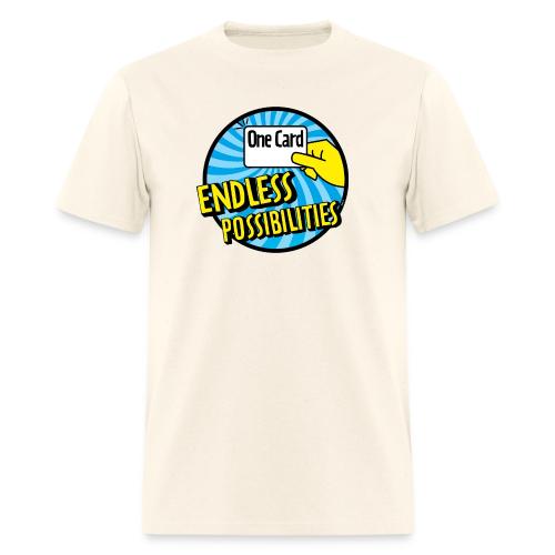 One Card, Endless Possibilities (Customizable) - Men's T-Shirt