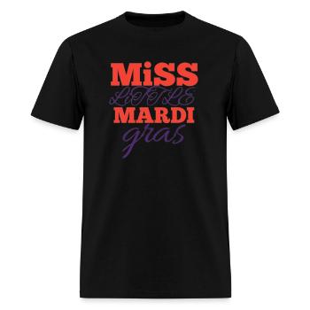 Miss mardi - Men's T-Shirt - black - Front - Jose (178cm)