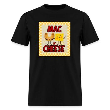 Mac and Cheese - Men's T-Shirt - black - Front - Jose (178cm)