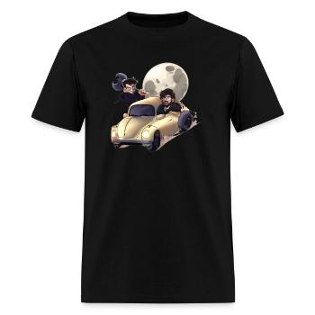 Grimm - Nick et Monroe - Men's T-Shirt - black - Front - Jose (178cm)