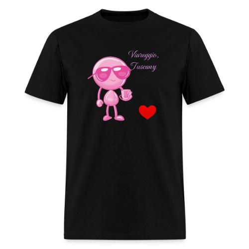 Smoon City_Viareggio Tuscany Pink - Men's T-Shirt