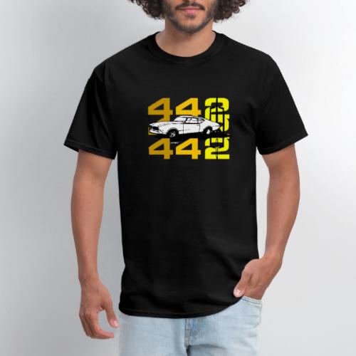auto_oldsmobile_442_002a - Men's T-Shirt