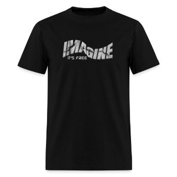 imagine - Men's T-Shirt - black - Front - Jose (178cm)