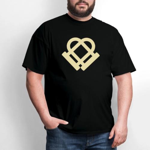 U-Lock Heart - Men's T-Shirt