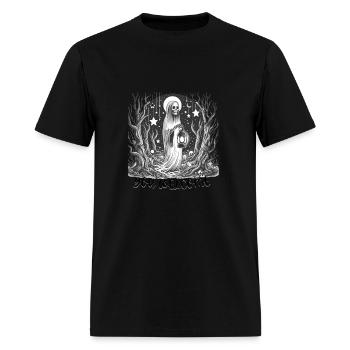 you welcome - Men's T-Shirt - black - Front - Jose (178cm)