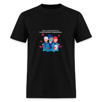 Nursery - Men's T-Shirt - black - Front - Jose (178cm)