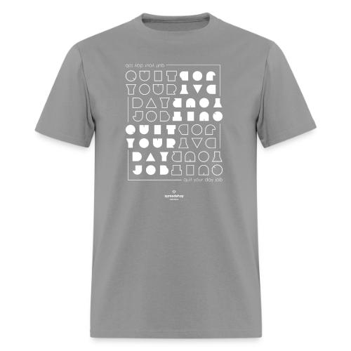 Quit upside white - Men's T-Shirt