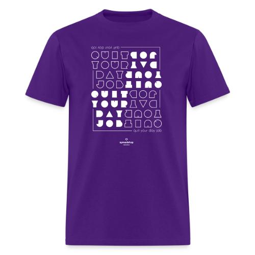 Quit upside white - Men's T-Shirt