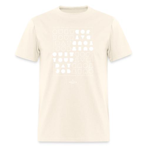 Quit upside white - Men's T-Shirt