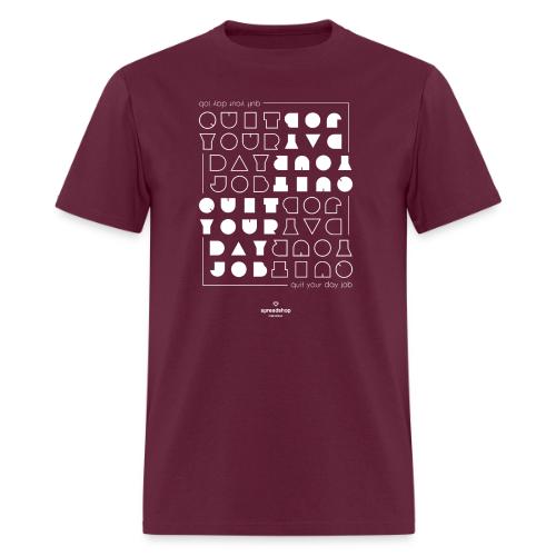 Quit upside white - Men's T-Shirt
