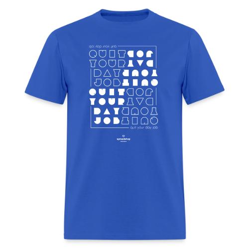Quit upside white - Men's T-Shirt