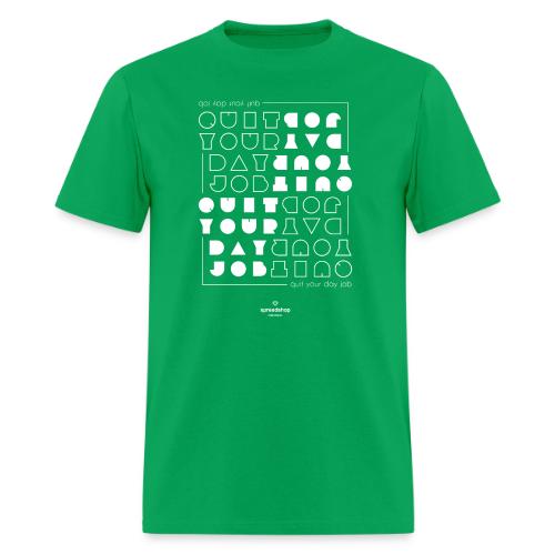 Quit upside white - Men's T-Shirt