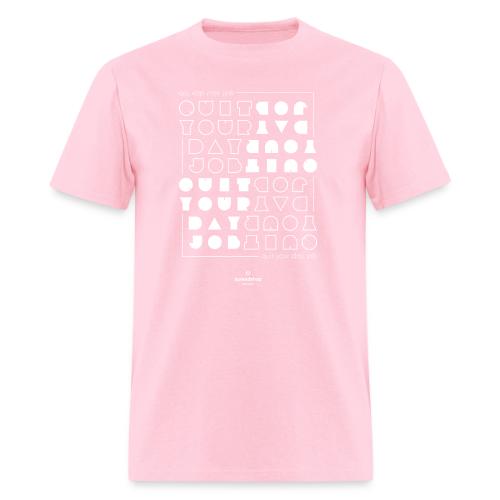 Quit upside white - Men's T-Shirt
