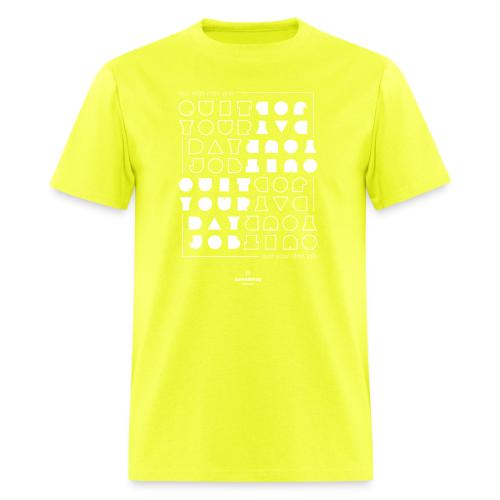 Quit upside white - Men's T-Shirt