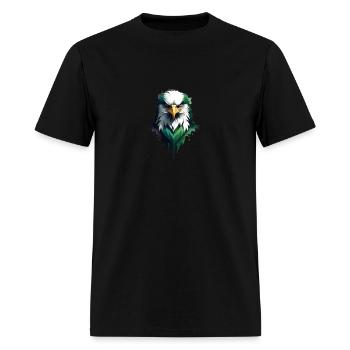 eagle - Men's T-Shirt - black - Front - Jose (178cm)