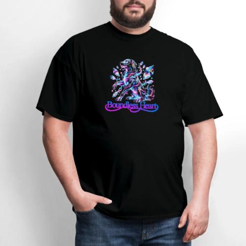 Boundless Heart Neon Galaxy Dog Shirt - Men's T-Shirt