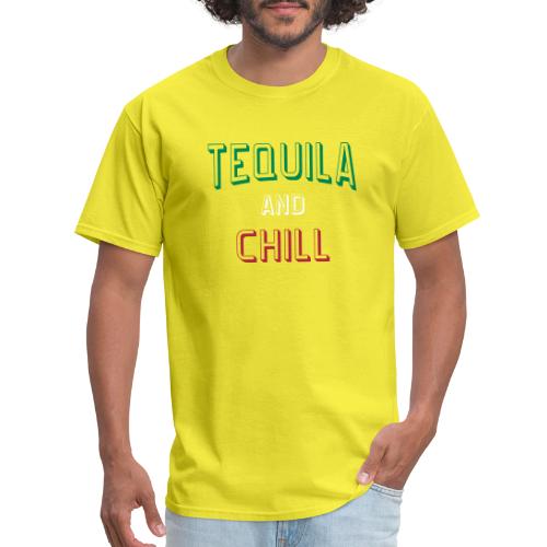 Tequila And Chill - Men's T-Shirt