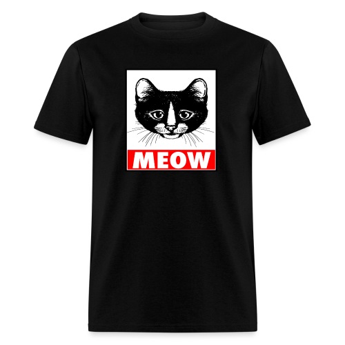 OBEY MEOW - Men's T-Shirt