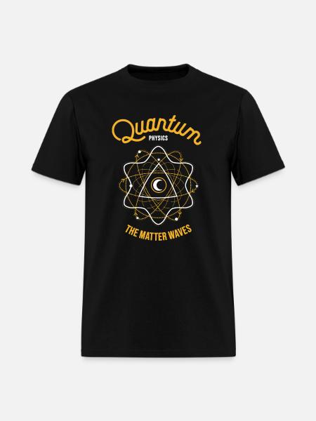 Quantum - The Matter Waves - Men's T-Shirt - black