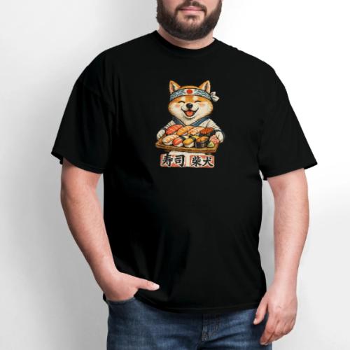 Funny Shiba Inu Sushi Kawaii Dog Tee - Men's T-Shirt