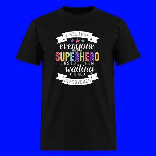 Discover Your Superhero Inspirational Teacher - Men's T-Shirt