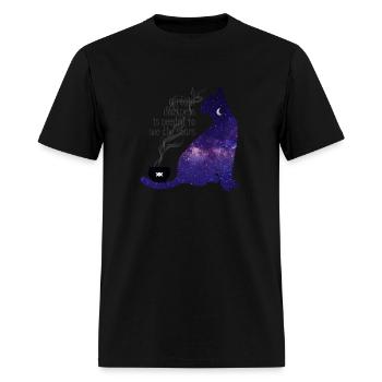 A Certain Darkness Celestial Cat - Men's T-Shirt - black - Front - Jose (178cm)