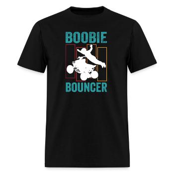 Quad Boobie Bouncer Tank Top - Men's T-Shirt - black - Front - Jose (178cm)