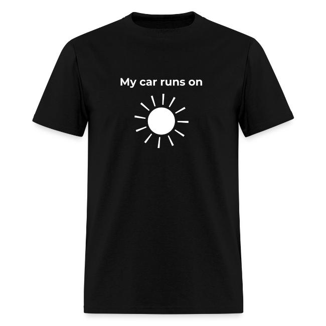 My car runs on solar (power)