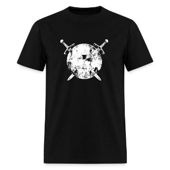 Swords And Shield - Men's T-Shirt - black - Front - Jose (178cm)