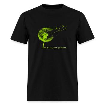 Dandelion Quote - Men's T-Shirt - black - Front - Jose (178cm)