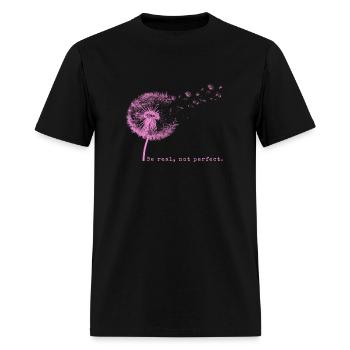 Dandelion Quote - Men's T-Shirt - black - Front - Jose (178cm)