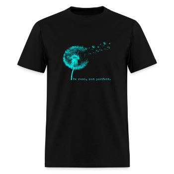Dandelion Quote - Men's T-Shirt - black - Front - Jose (178cm)