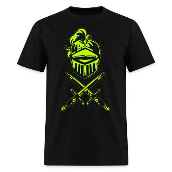 Helm And Swords - Men's T-Shirt - black - Front - Jose (178cm)