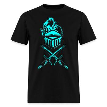 Helm And Swords - Men's T-Shirt - black - Front - Jose (178cm)