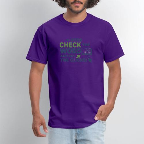 Color Word Clicks 2026 Background - Men's T-Shirt