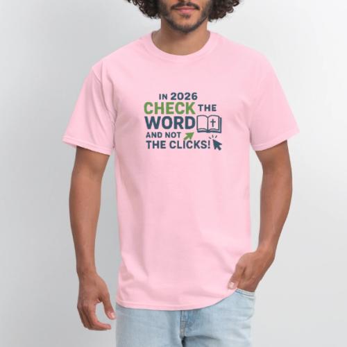 Color Word Clicks 2026 Background - Men's T-Shirt