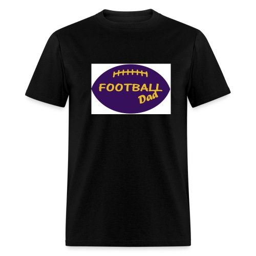 footballdadyellowandpurple - Men's T-Shirt