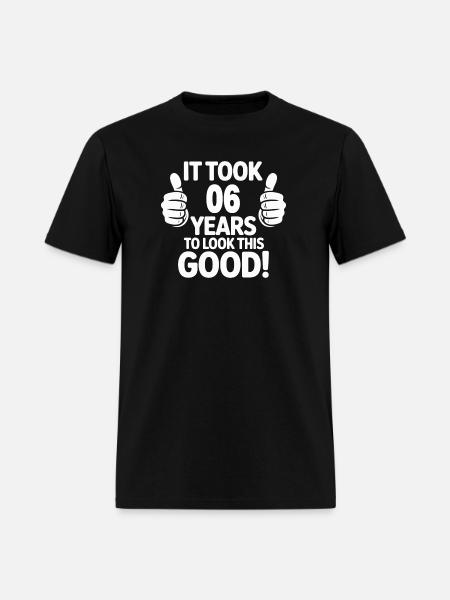Six Years of Wellbeing Celebration - Men's T-Shirt - black
