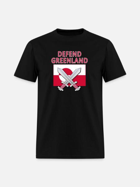 DEFEND GREENLAND - Men's T-Shirt - black