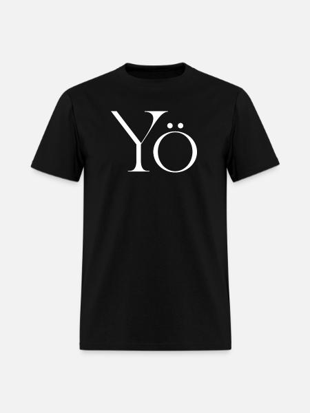 Yö Glyph Monochrome - Men's T-Shirt - black