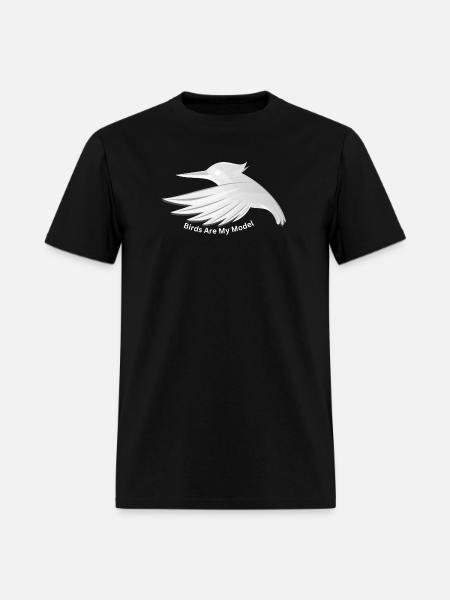 Birds_Are_My_Model - Men's T-Shirt - black