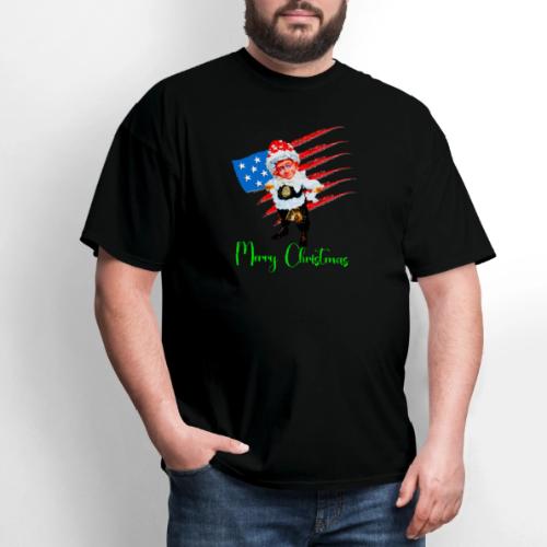 Christmas gnomes and elf - Men's T-Shirt