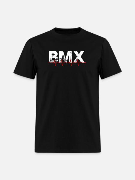 BMX Pulse Bike Art - Men's T-Shirt - black