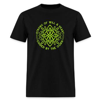 Celtic Knot - Men's T-Shirt - black - Front - Jose (178cm)