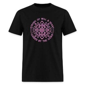 Celtic Knot - Men's T-Shirt - black - Front - Jose (178cm)