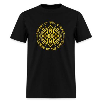 Celtic Knot - Men's T-Shirt - black - Front - Jose (178cm)